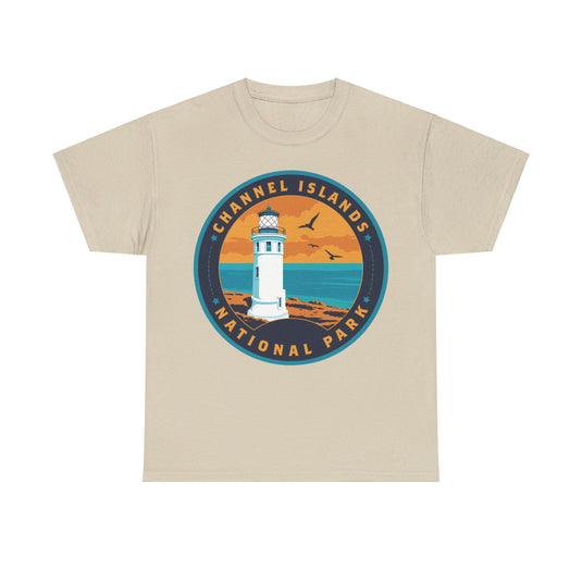 Channel Islands National Park California Round Logo T-shirt