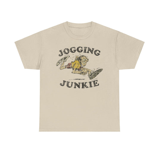 Jogging Junkie 1974 Nostalgic Logo T-shirt