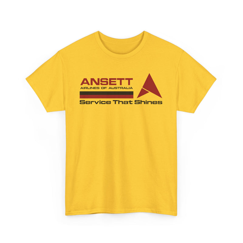 Load image into Gallery viewer, Ansett Airlines of Australia Red Triangle Service That Shines T-shirt
