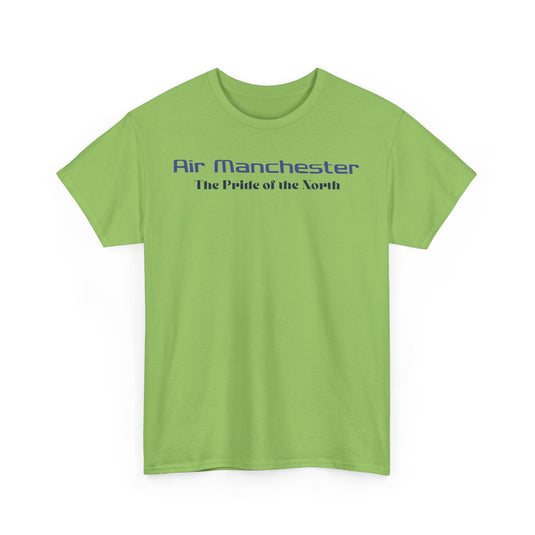 Air Manchester The Pride of the North Vintage Airline Logo Aviation T-shirt