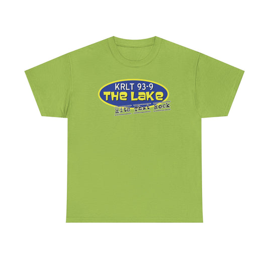 KRLT 93.9 The Lake T-Shirt - Radio Station Logo Tee - Rock Music
