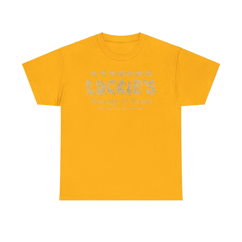 Load image into Gallery viewer, Luckies Massage Sauna San Francisco California T-shirt
