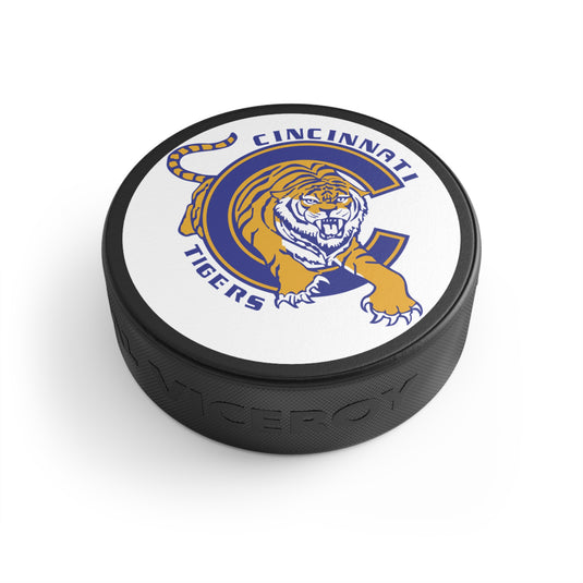 Cincinnati Tigers Ohio Central League '81-82 Hockey Puck