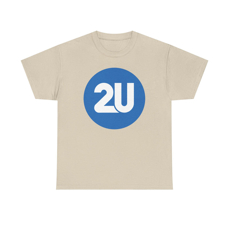 Load image into Gallery viewer, 2U Inc T-Shirt Bankrupt Online Education Company Defunct Logo Tee
