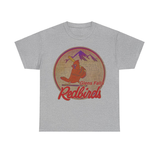 Glens Falls Redbirds New York Baseball Team T-shirt