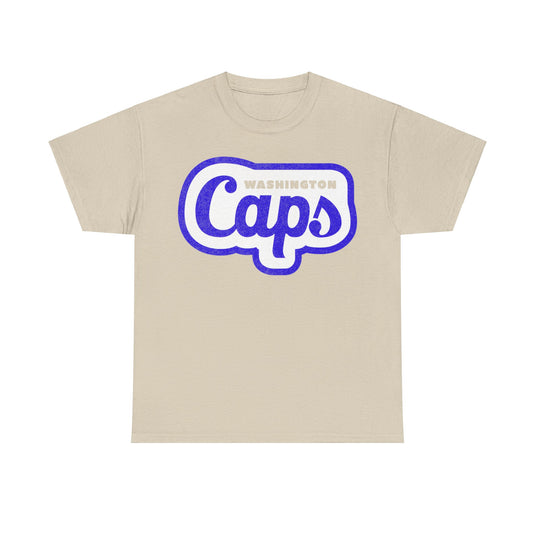 Washington Caps ABA Basketball Nostalgic Retro T-shirt