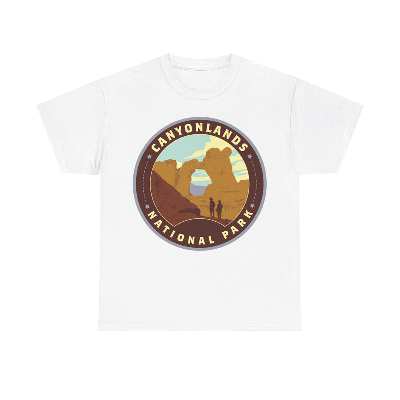 Load image into Gallery viewer, Canyonlands National Park Utah Round Logo T-shirt
