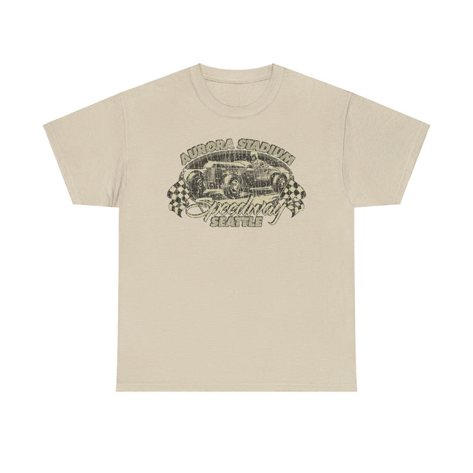 Aurora Stadium Speedway 1941 Seattle Washington Car T-shirt