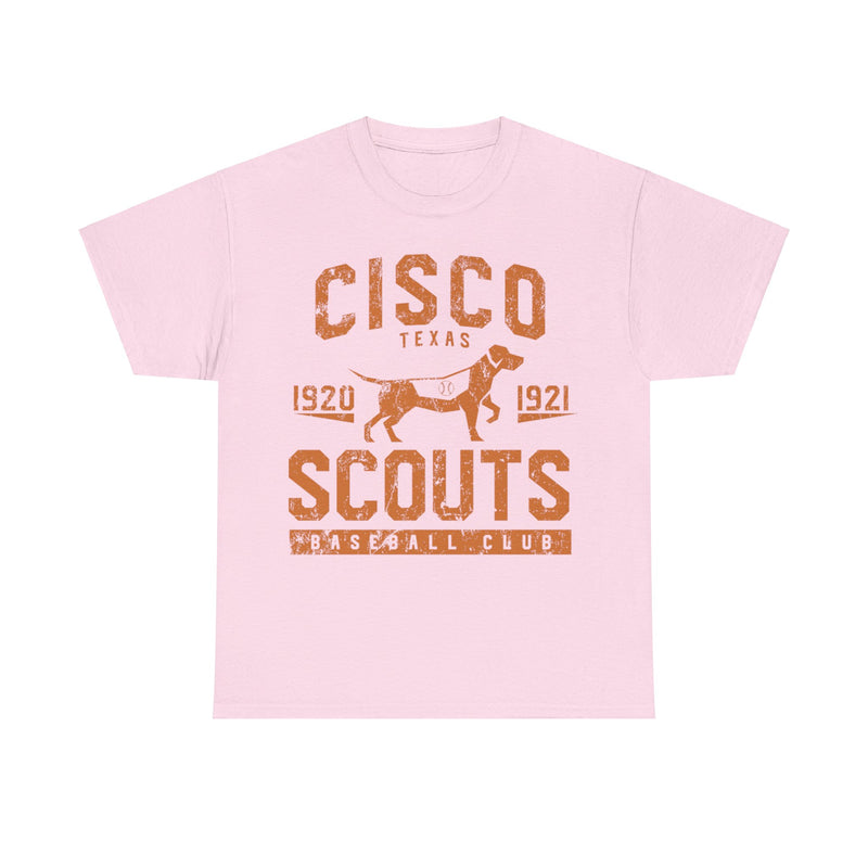 Load image into Gallery viewer, Cisco Scouts Est 1920 Texas Baseball T-shirt
