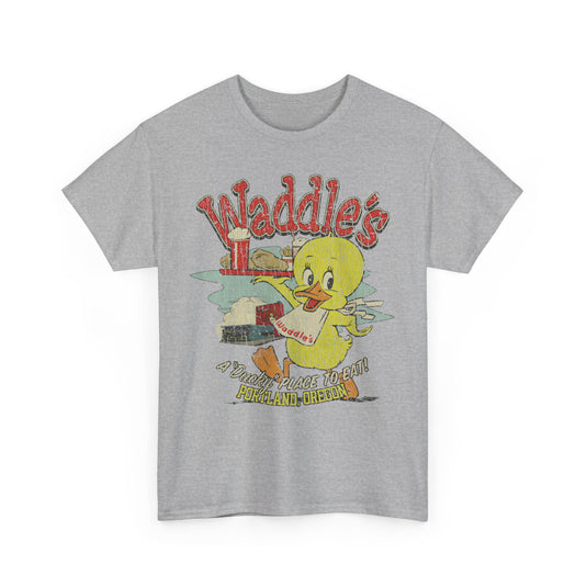 Waddle's Portland Oregon 1945 Coffee Shop Restaurant T-shirt