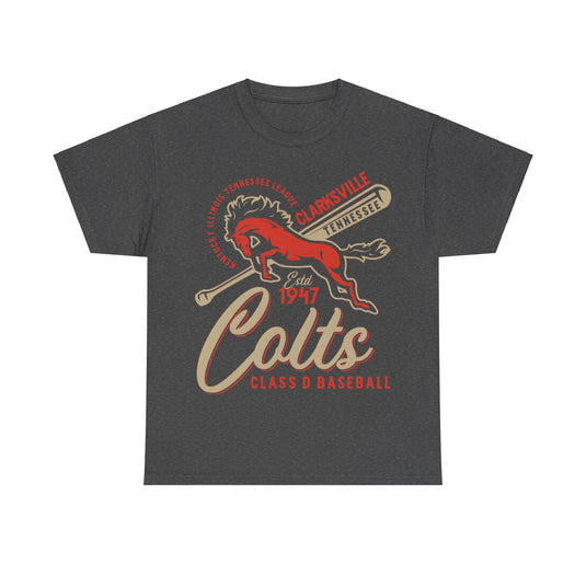 Clarksville Colts Est 1947 Tennessee Baseball T-shirt