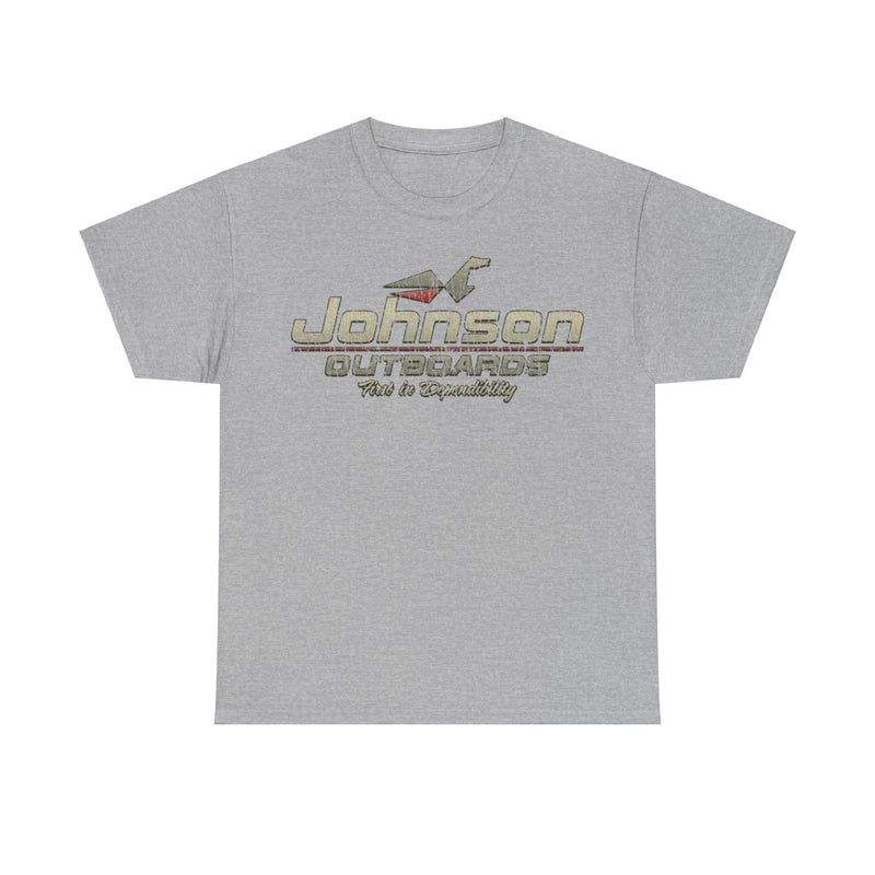Load image into Gallery viewer, Johnson Outboards 1903 Distressed Print T-shirt
