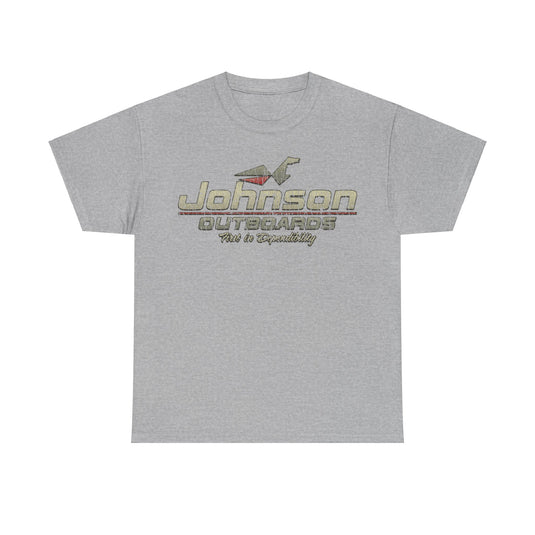 Johnson Outboards 1903 Distressed Print T-shirt