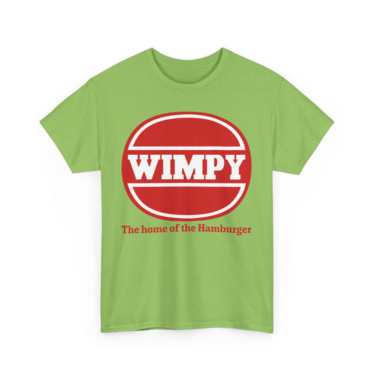 Wimpy Home of the Hamburger Vintage Restaurant Logo Chain T-Shirt