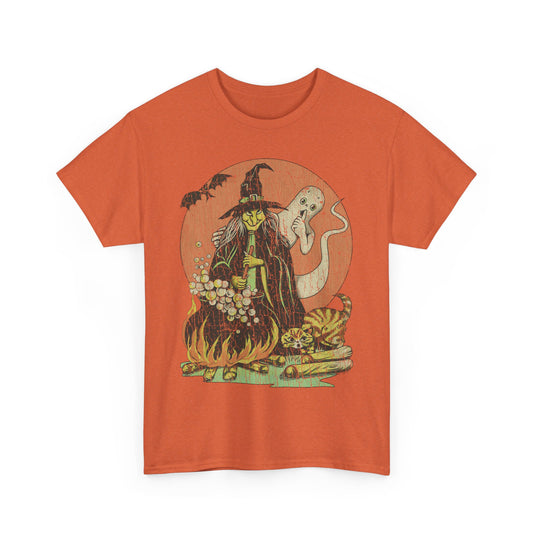 Witch's Boo 1963 Ghost Cat Bat Halloween Animated TV Show T-shirt