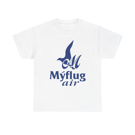 Myflug Air Icelandic Aviation Classic Logo T-Shirt