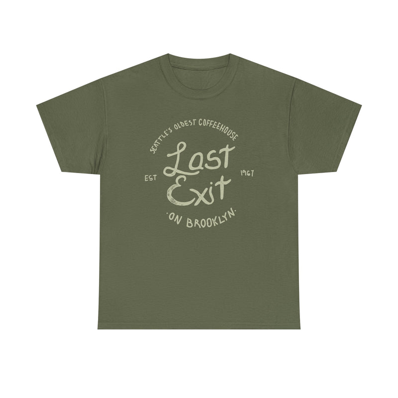 Load image into Gallery viewer, Last Exit on Brooklyn T-Shirt - Coffeehouse Industry Defunct Tee
