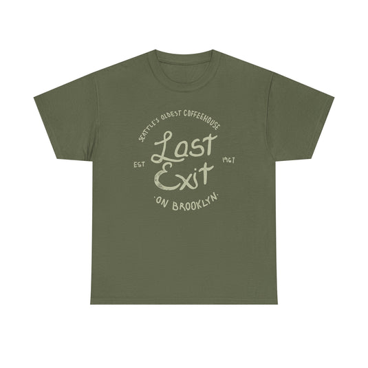 Last Exit on Brooklyn T-Shirt - Coffeehouse Industry Defunct Tee
