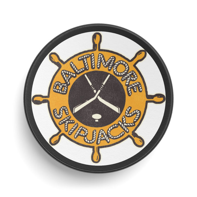 Baltimore Skipjacks Nostalgic Logo Hockey Puck