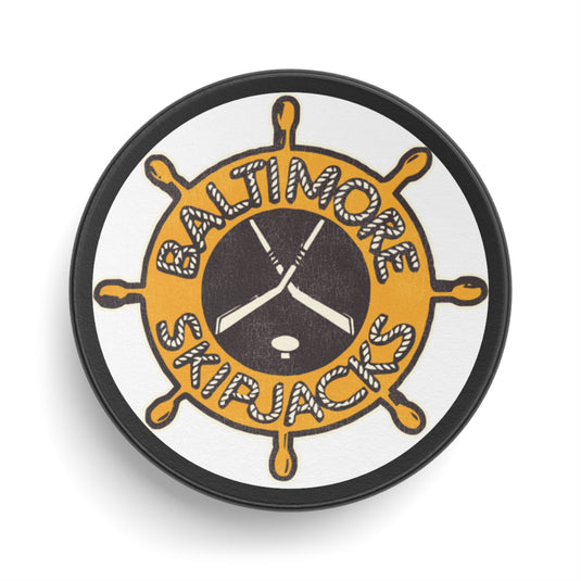 Baltimore Skipjacks Nostalgic Logo Hockey Puck
