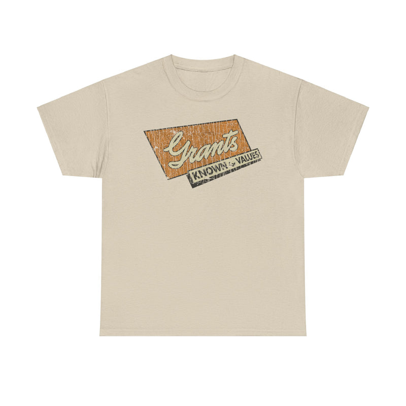 Load image into Gallery viewer, WT Grant Retail Store Grants Known For Values T-shirt
