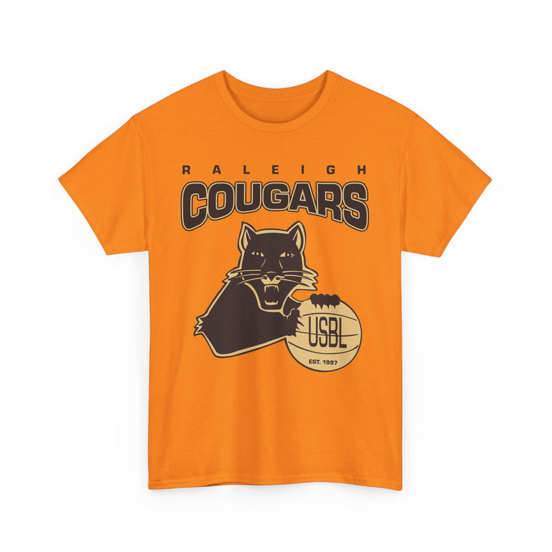 Load image into Gallery viewer, Raleigh Cougars North Carolina Basketball 1997-1999 T-shirt
