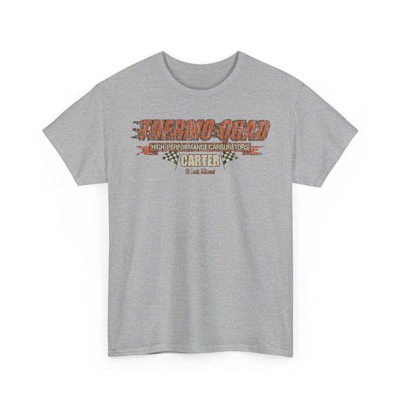 Load image into Gallery viewer, ThermoQuad High-Performance Carburetors 1971 St. Louis Missouri Carter Car Company T-shirt
