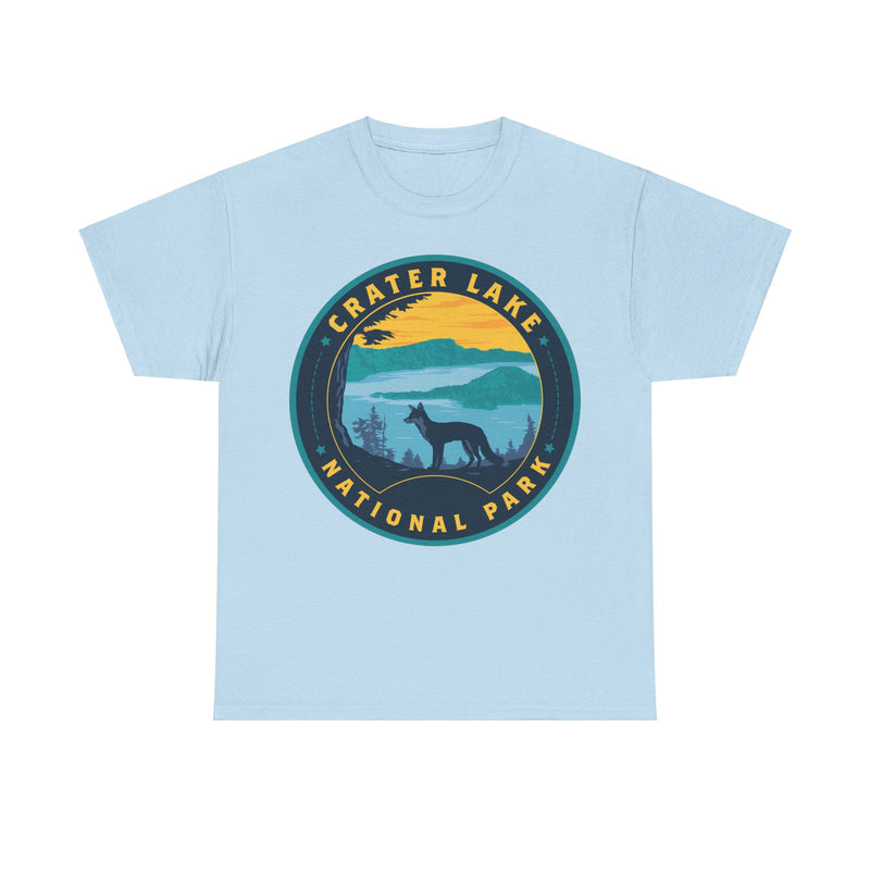 Load image into Gallery viewer, Crater Lake National Park Oregon Round Logo T-shirt
