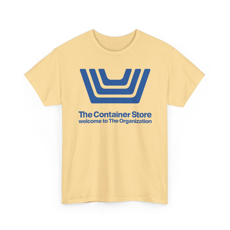 Load image into Gallery viewer, The Container Store Defunct Retail T-Shirt Welcome To The Organization Storage Tee
