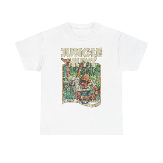 Jungle Hunt Swing Into Adventure 1982 Video Game T-shirt