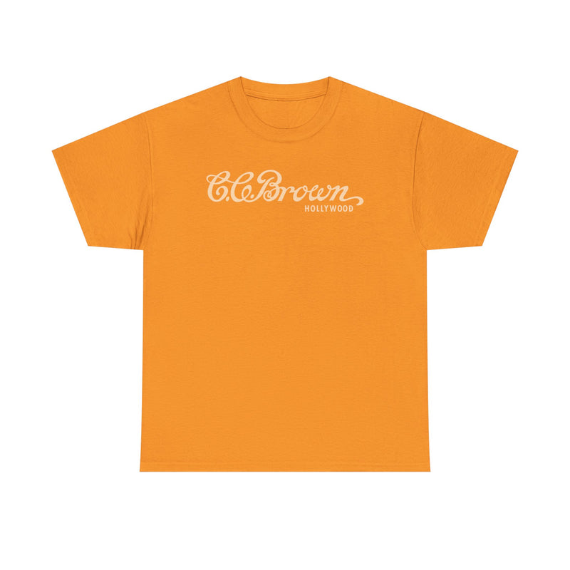 Load image into Gallery viewer, C.C. Brown's Hollywood T-Shirt - Ice Cream Parlor Industry Defunct Logo Tee
