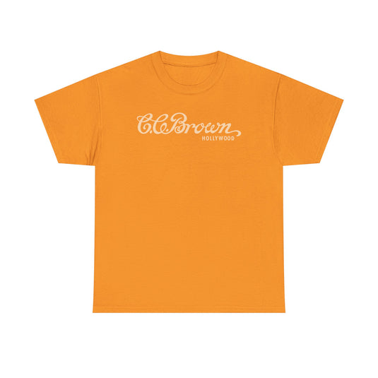 C.C. Brown's Hollywood T-Shirt - Ice Cream Parlor Industry Defunct Logo Tee