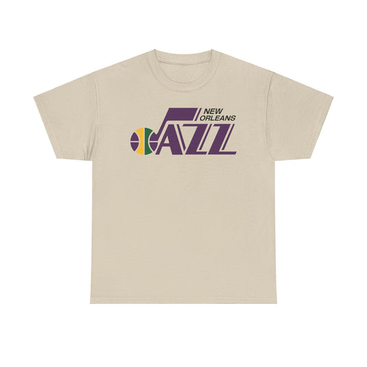 New Orleans Jazz Louisiana Basketball 1974-1979 T-shirt