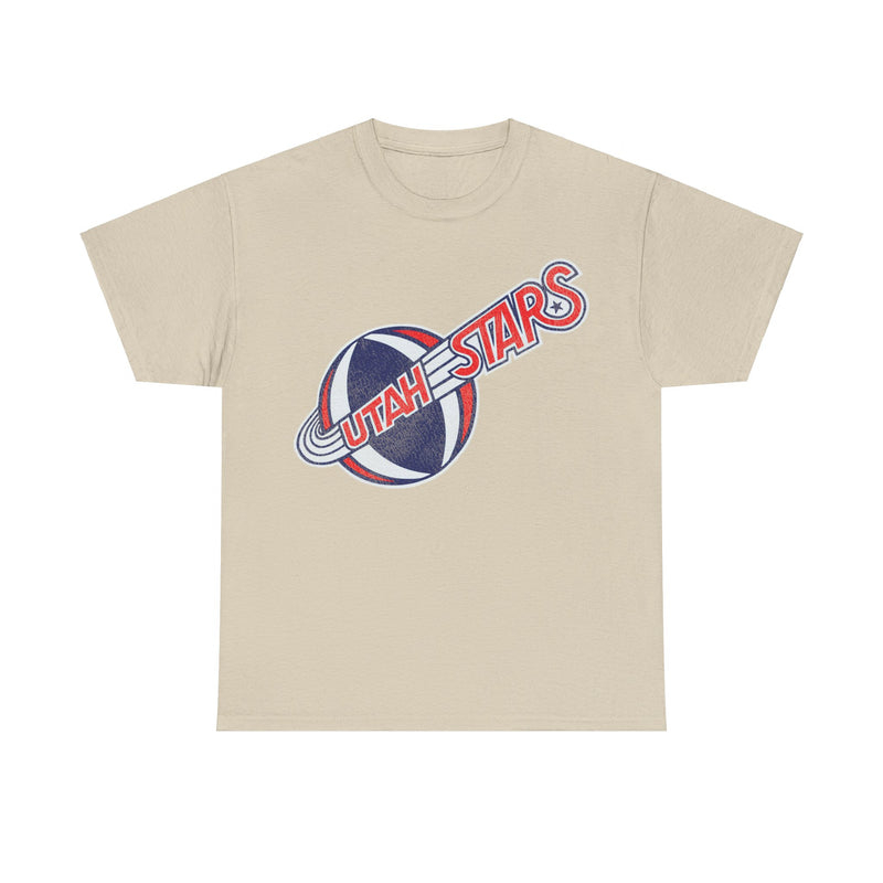 Load image into Gallery viewer, Utah Stars Basketball Retro Logo Team T-shirt
