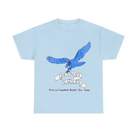 Detroit Eagles Basketball Team Nostalgic Retro T-shirt