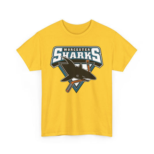 Worcester Sharks Hockey 2006-2015 Massachusetts T-shirt