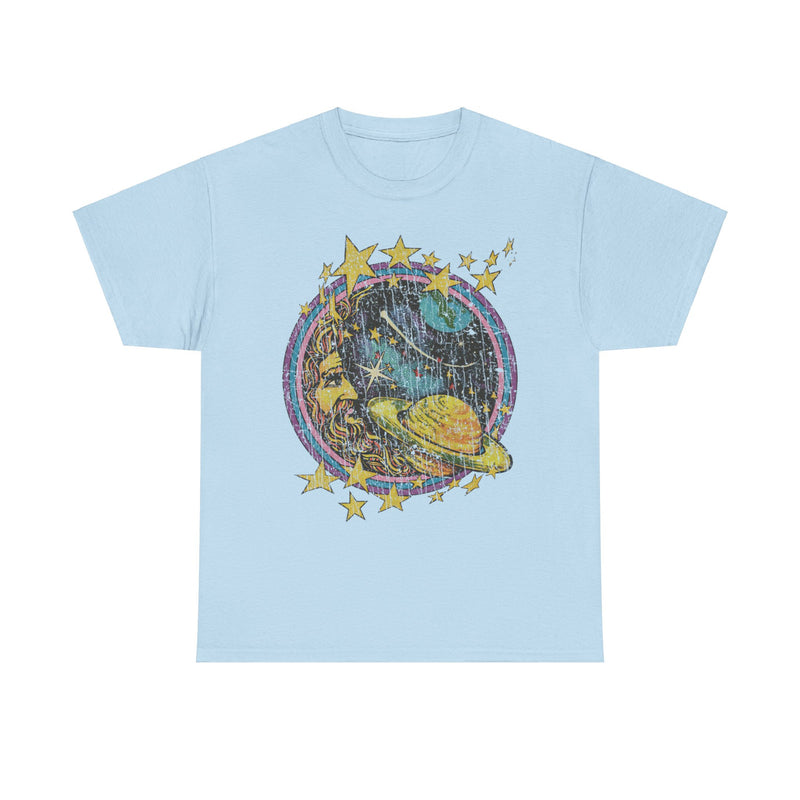 Load image into Gallery viewer, Cosmic Man in The Moon Nostalgic Retro T-shirt
