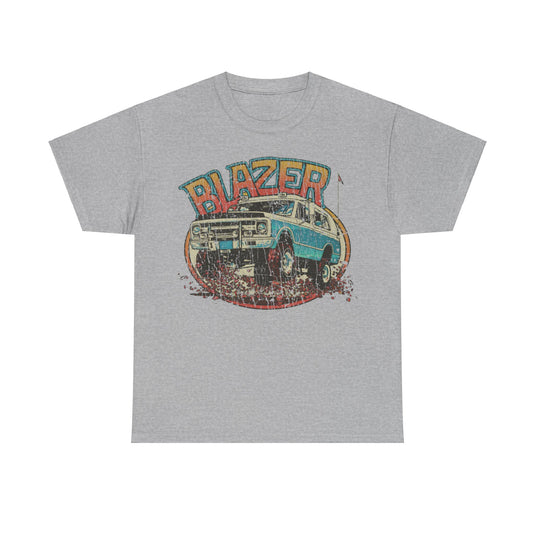 K5 Blazer 4x4 1971 Car Distressed Print T-shirt