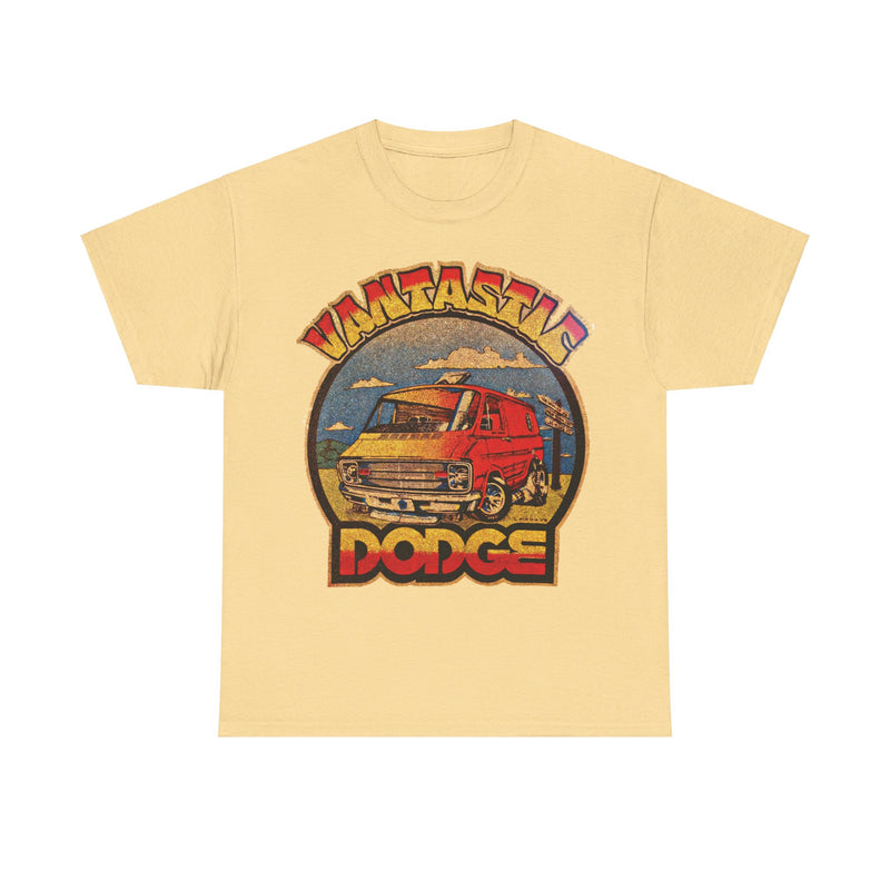 Load image into Gallery viewer, Vantastic Dodge 1977 Tradesman Automobile T-shirt
