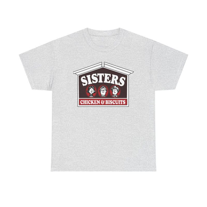 Load image into Gallery viewer, Sisters Chicken &amp; Biscuits T-Shirt - Fast Food Industry Defunct Tee

