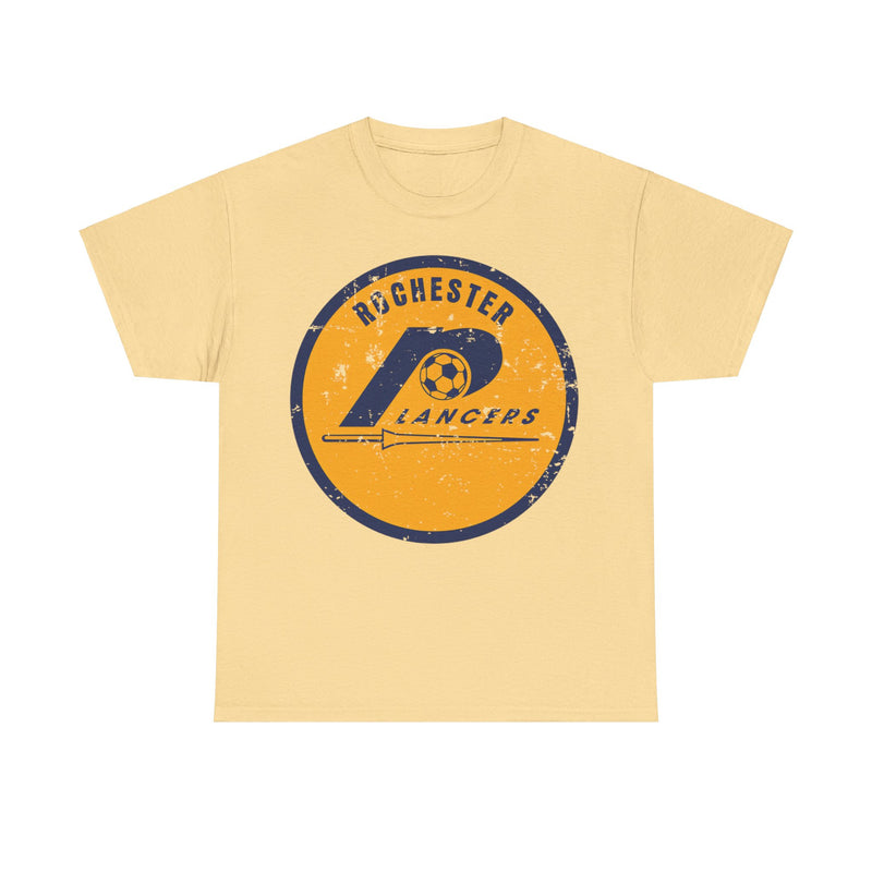 Load image into Gallery viewer, Rochester Lancers Logo New York Soccer Team T-shirt
