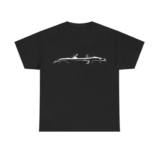 Porsche 718 Boxster 982 Silhouette Car T-shirt