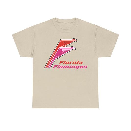 Florida Flamingos Team Tennis Retro Nostalgic T-shirt