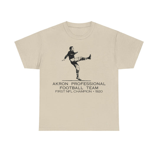 Akron Pros 1920 Champion Ohio Football Team T-shirt