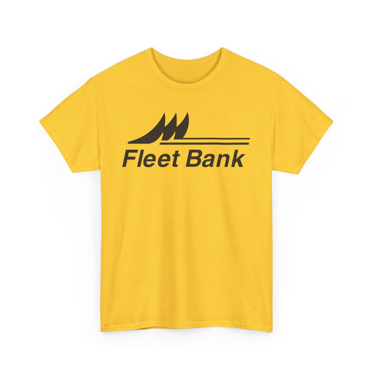 Fleet Bank Logo New England T-Shirt