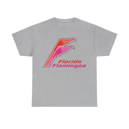 Florida Flamingos Team Tennis Retro Nostalgic T-shirt