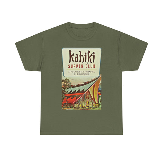 Kahiki Supper Club Columbus Ohio Bar Restaurant T-shirt