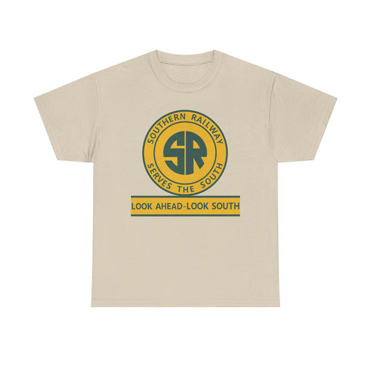 Southern Railway Serves The South Vintage Railroad Logo T-Shirt