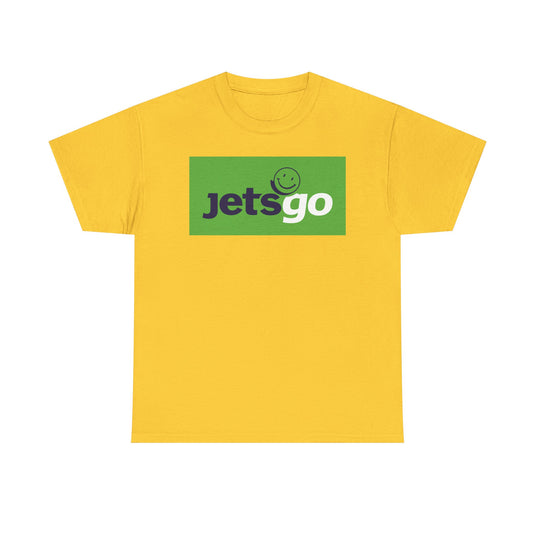 Jetsgo Canadian Airline Smiley Face Logo Vintage Aviation T-shirt