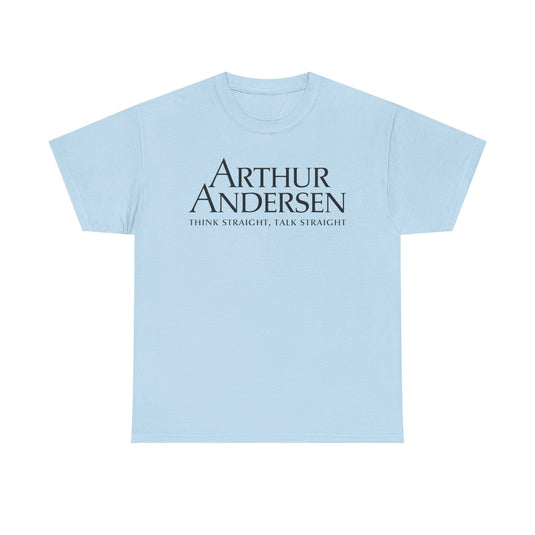 Arthur Andersen Think Straight Talk Straight Consulting T-Shirt
